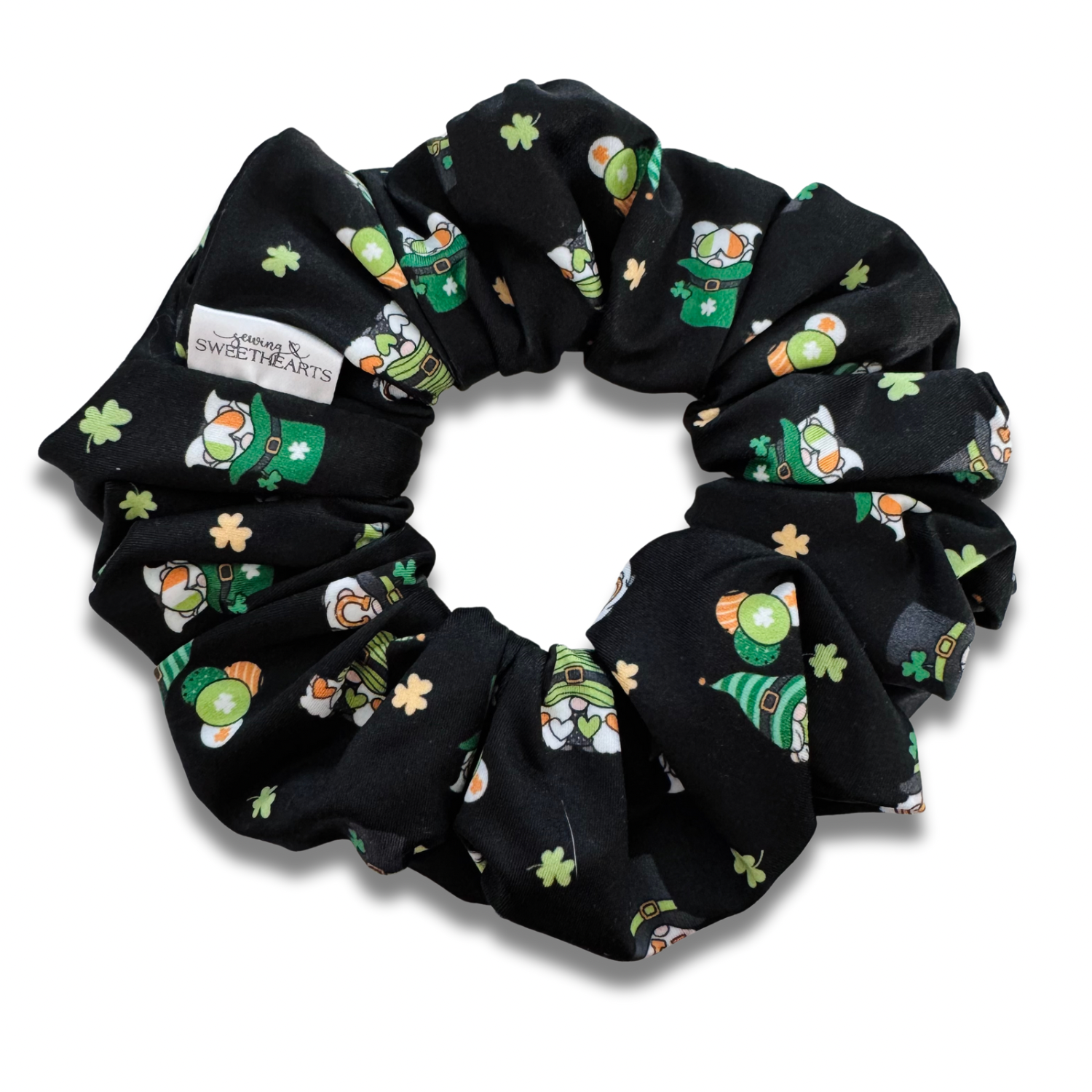 Irish Gnomes Scrunchie Sewing Sweethearts