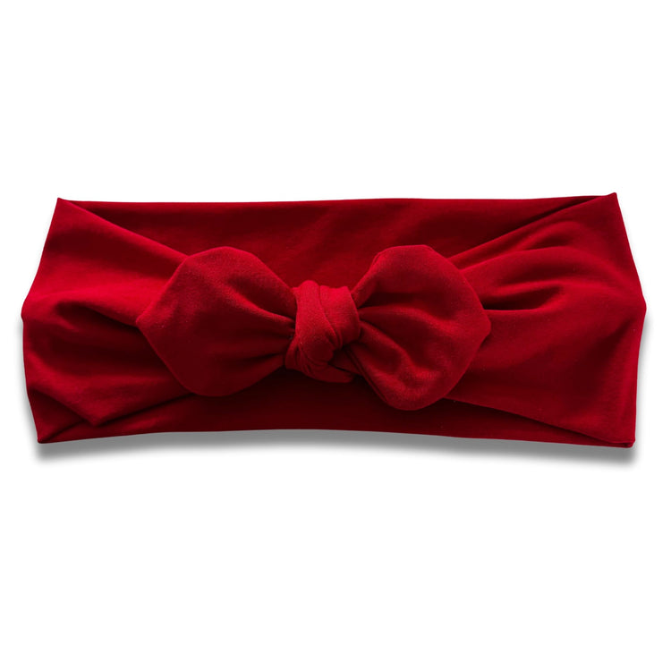 Red Sweetheart Headband (or removable tie option)  Sewing Sweethearts Sweetheart with removable tie  