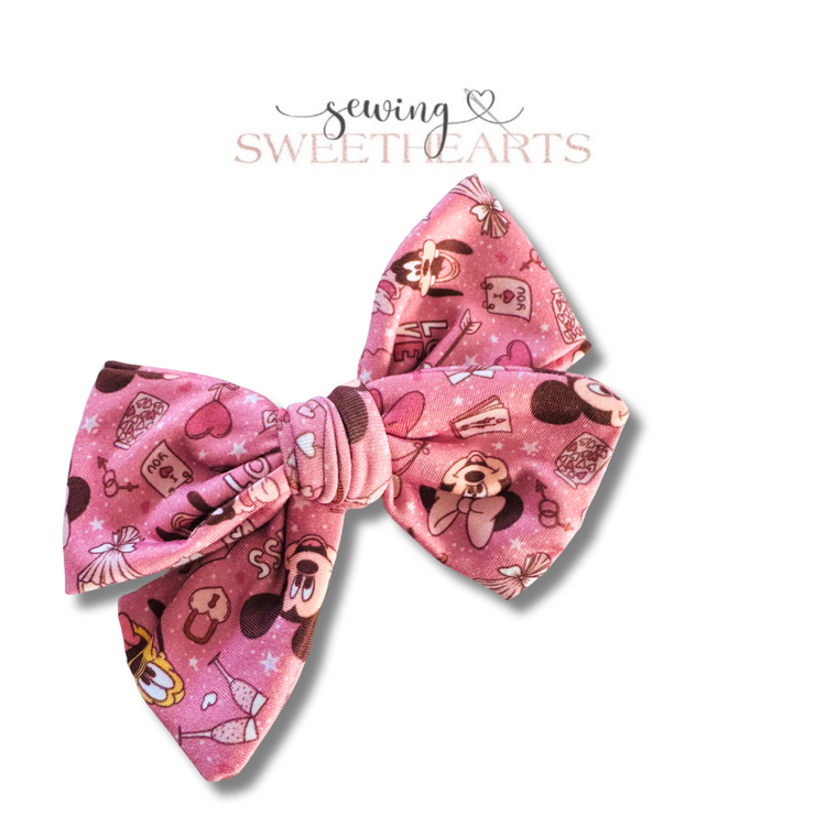 Be Mine Bow Sewing Sweethearts