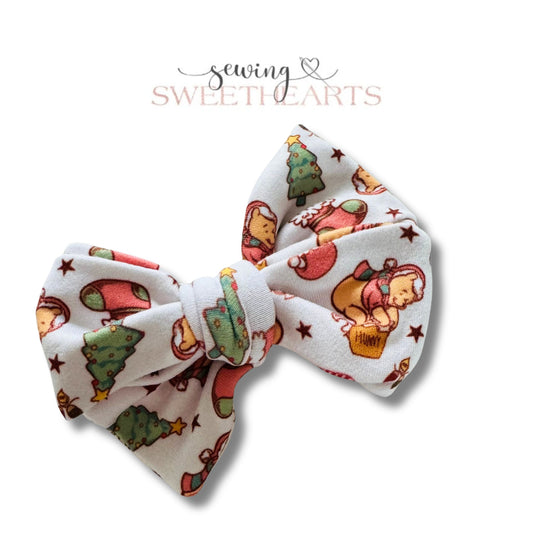 Honey Bear Christmas Bow  Sewing Sweethearts   