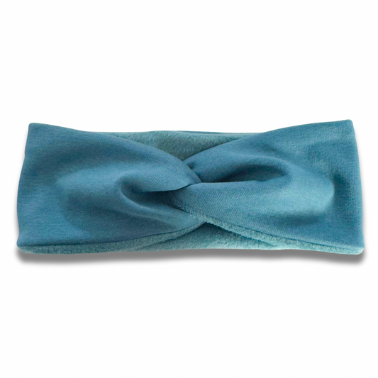 Teal Alpine Fleece Ear Warmer Sewing Sweethearts