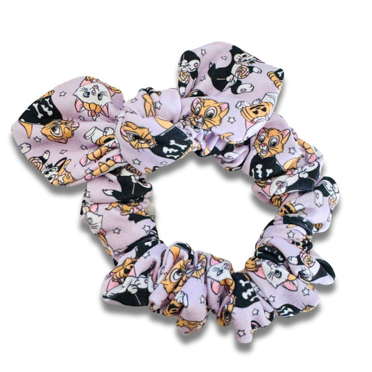 Famous Cat Costumes Bow Scrunchie  Sewing Sweethearts   