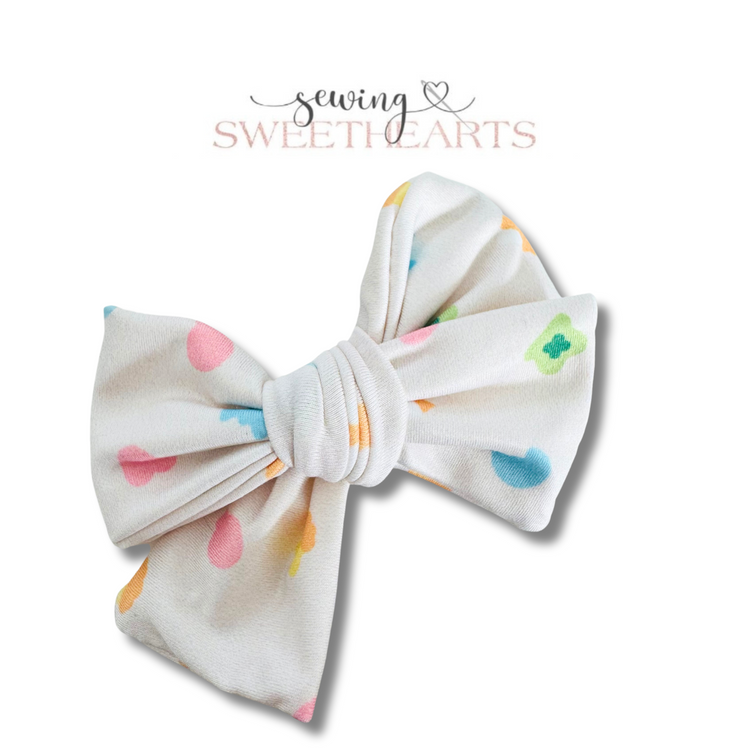 Lucky Charms Bow Sewing Sweethearts