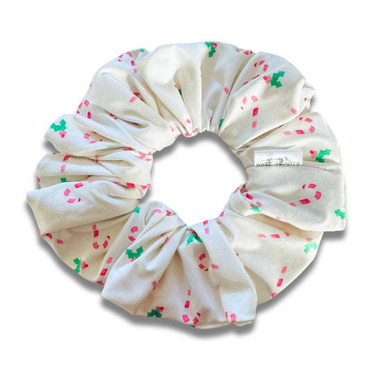 Candy Cane Lane Scrunchie  Sewing Sweethearts   