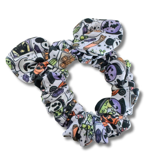 Spooky Mouse Potions Bow Scrunchie  Sewing Sweethearts   