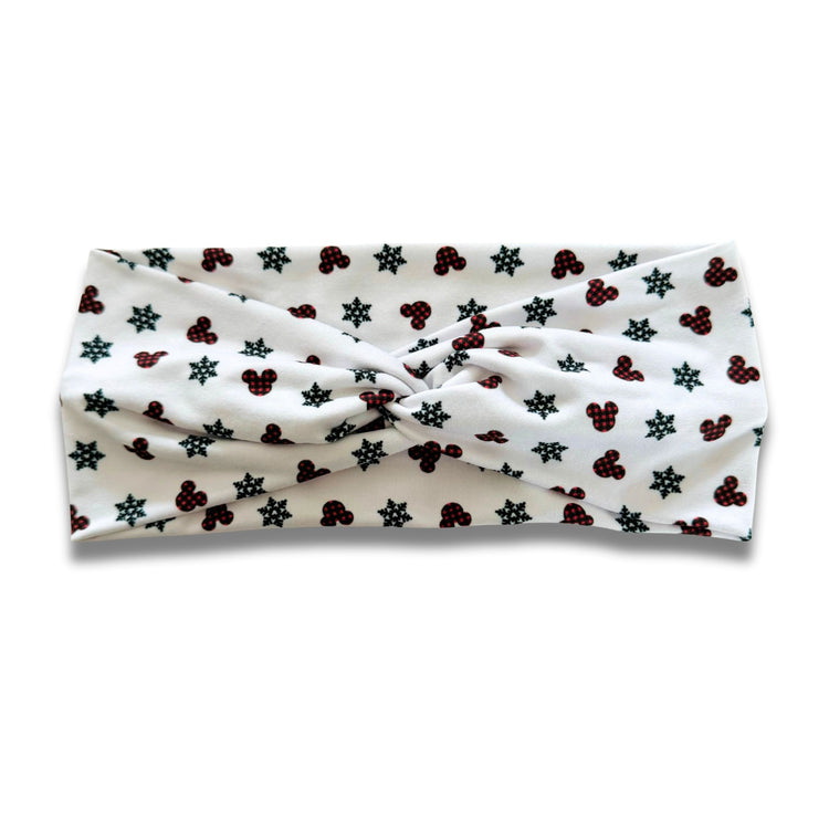 Mouse Snowflakes Sweetheart Headband (or removable tie option)  Sewing Sweethearts Sweetheart  