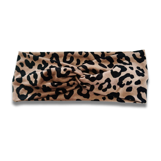 Mocha Leopard Sweetheart (or removable tie option)  Sewing Sweethearts Sweetheart  