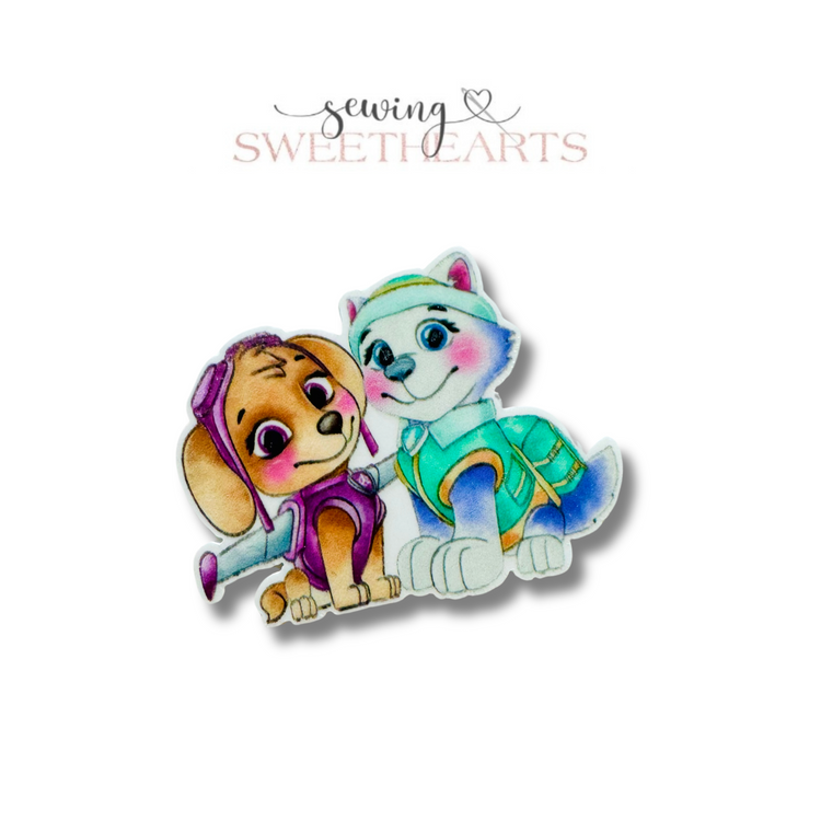 Patrol Girls Clip (2 for $9)  Sewing Sweethearts   