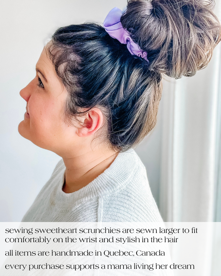 Amuck Amuck Amuck Scrunchie Scrunchies Sewing Sweethearts   