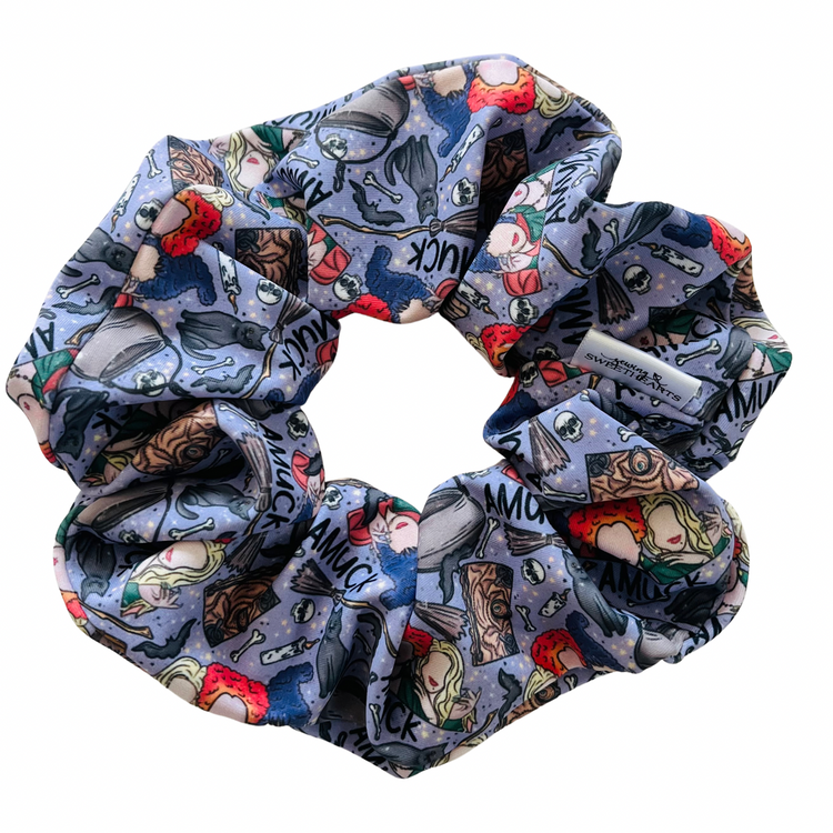 Amuck Amuck Amuck Scrunchie Scrunchies Sewing Sweethearts   